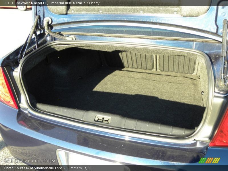 Imperial Blue Metallic / Ebony 2011 Chevrolet Malibu LT