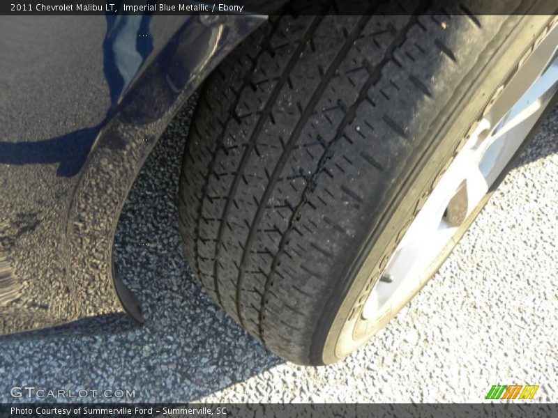 Imperial Blue Metallic / Ebony 2011 Chevrolet Malibu LT