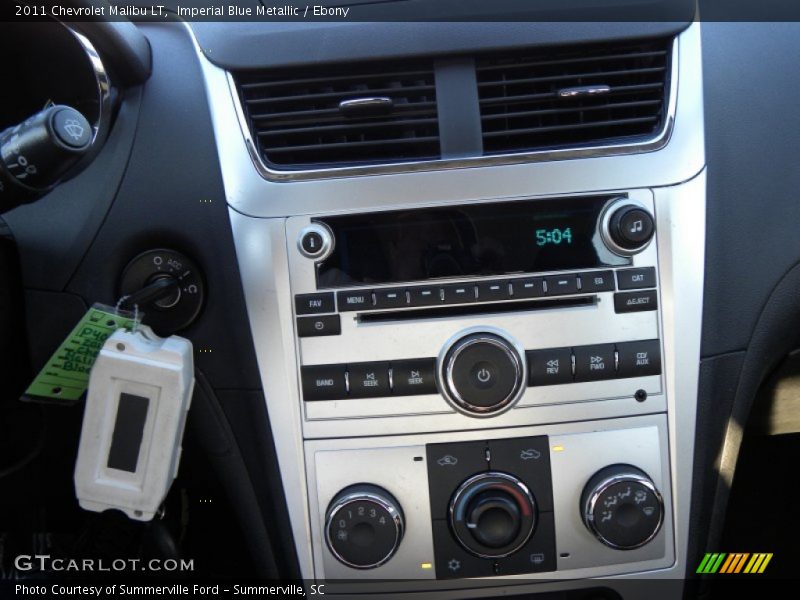 Imperial Blue Metallic / Ebony 2011 Chevrolet Malibu LT