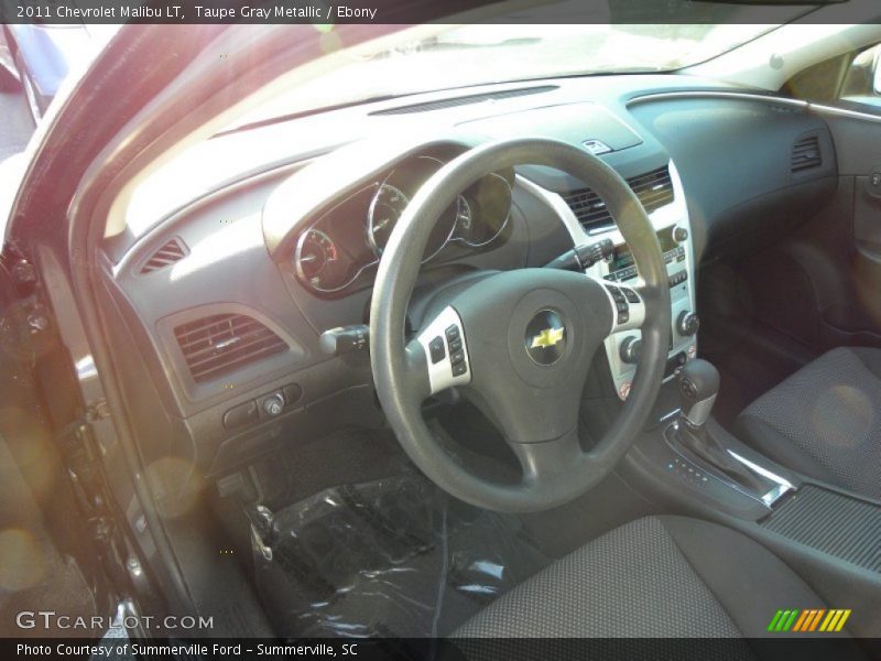 Taupe Gray Metallic / Ebony 2011 Chevrolet Malibu LT