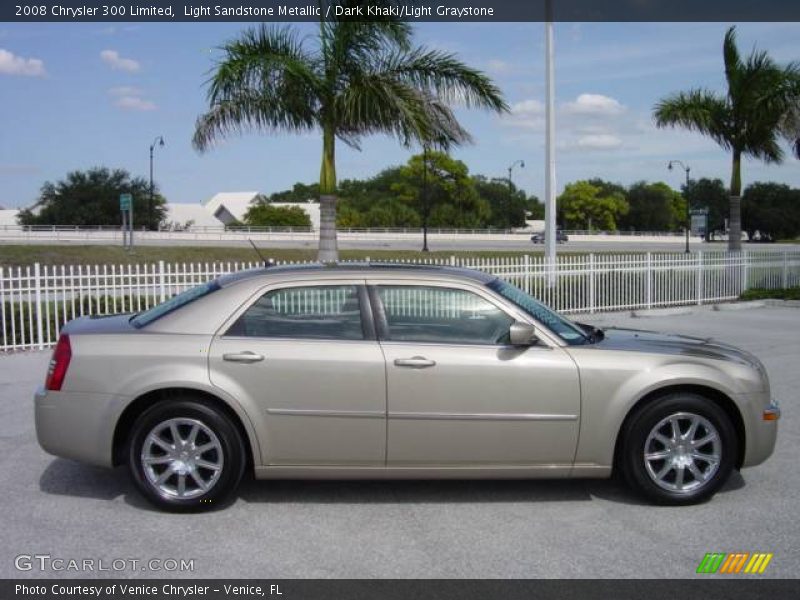Light Sandstone Metallic / Dark Khaki/Light Graystone 2008 Chrysler 300 Limited