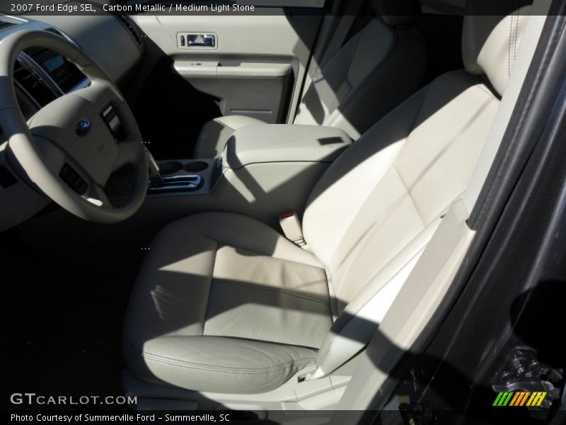 Carbon Metallic / Medium Light Stone 2007 Ford Edge SEL