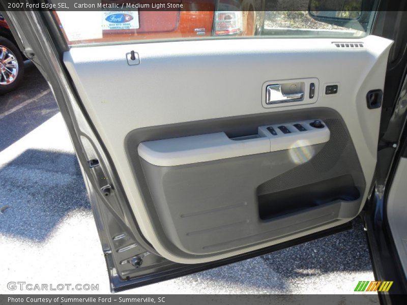 Carbon Metallic / Medium Light Stone 2007 Ford Edge SEL