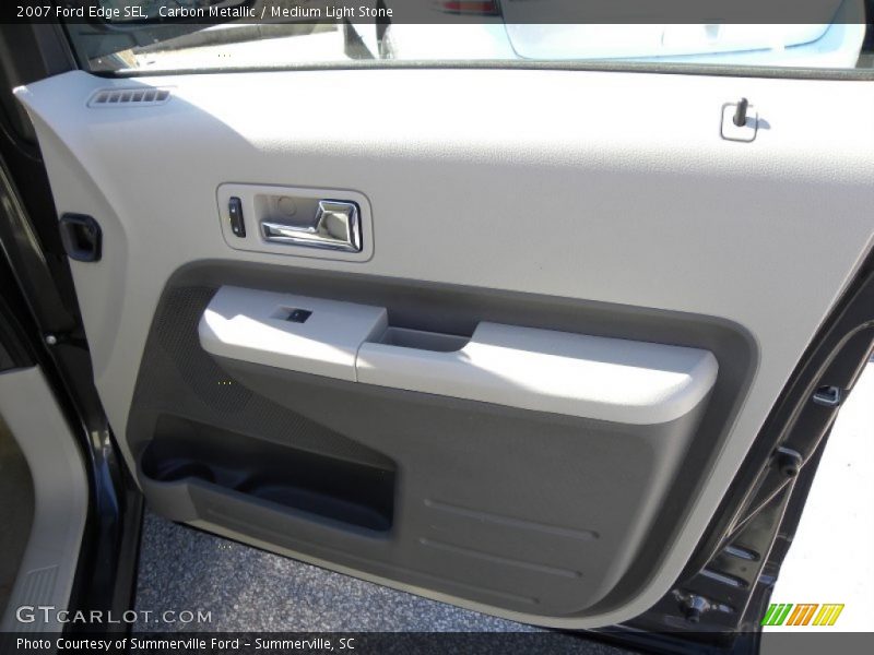 Carbon Metallic / Medium Light Stone 2007 Ford Edge SEL