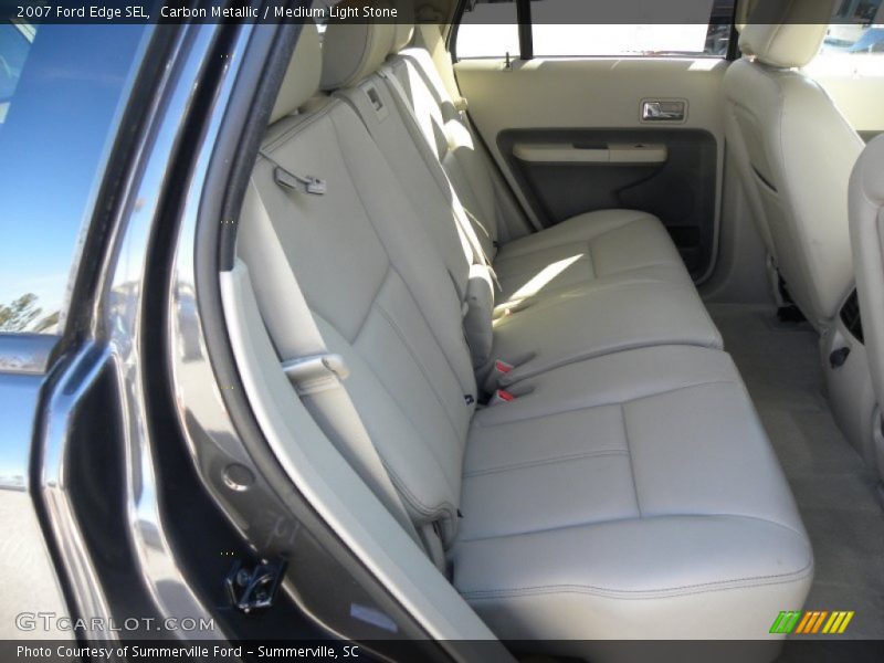 Carbon Metallic / Medium Light Stone 2007 Ford Edge SEL