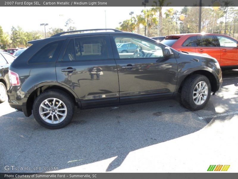 Carbon Metallic / Medium Light Stone 2007 Ford Edge SEL