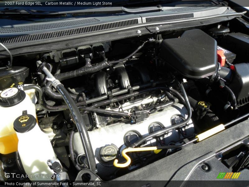 Carbon Metallic / Medium Light Stone 2007 Ford Edge SEL