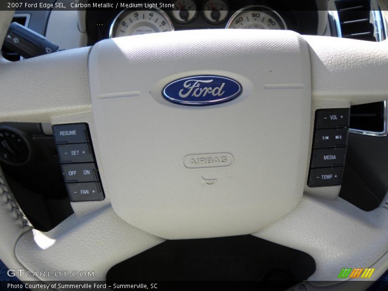 Carbon Metallic / Medium Light Stone 2007 Ford Edge SEL