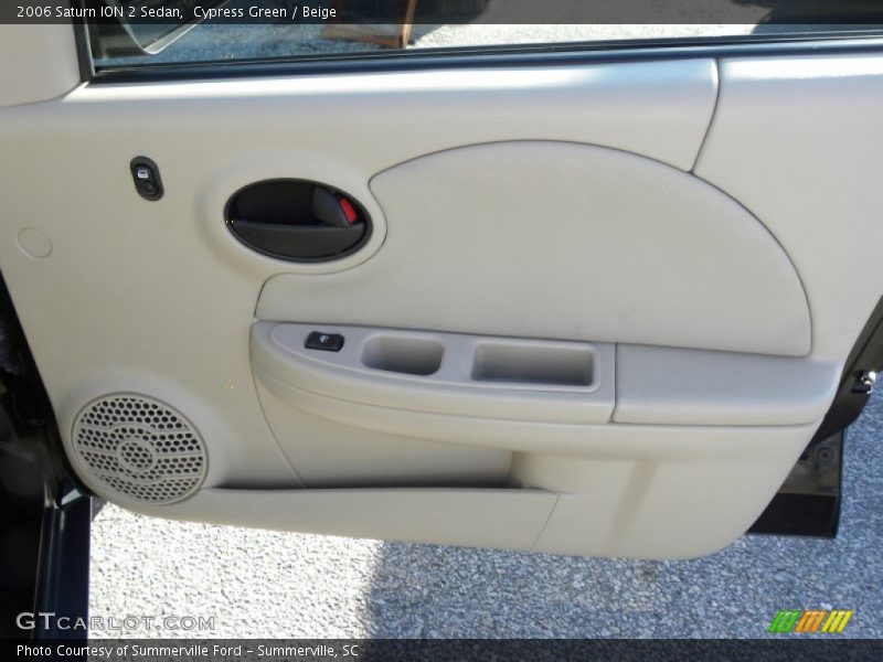 Cypress Green / Beige 2006 Saturn ION 2 Sedan
