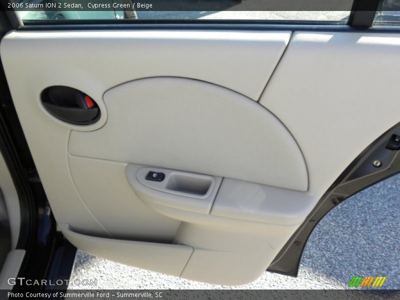 Cypress Green / Beige 2006 Saturn ION 2 Sedan