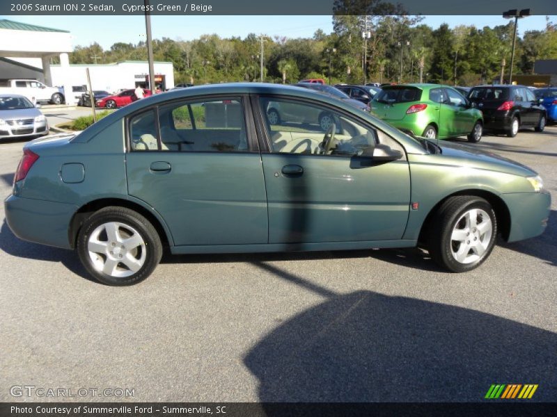 Cypress Green / Beige 2006 Saturn ION 2 Sedan