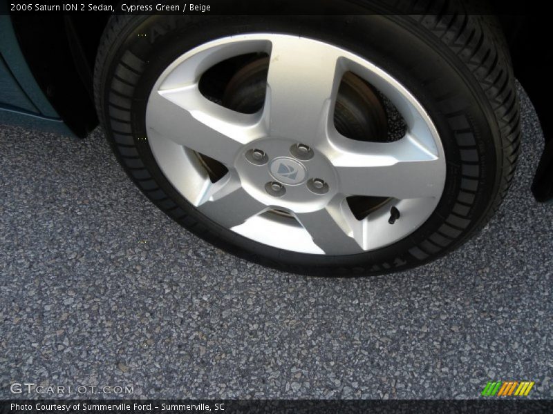 Cypress Green / Beige 2006 Saturn ION 2 Sedan