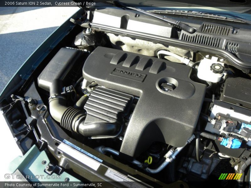 Cypress Green / Beige 2006 Saturn ION 2 Sedan