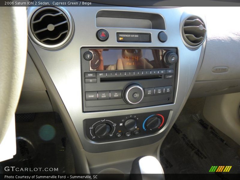 Cypress Green / Beige 2006 Saturn ION 2 Sedan