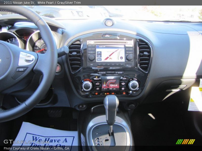 Dashboard of 2011 Juke SV