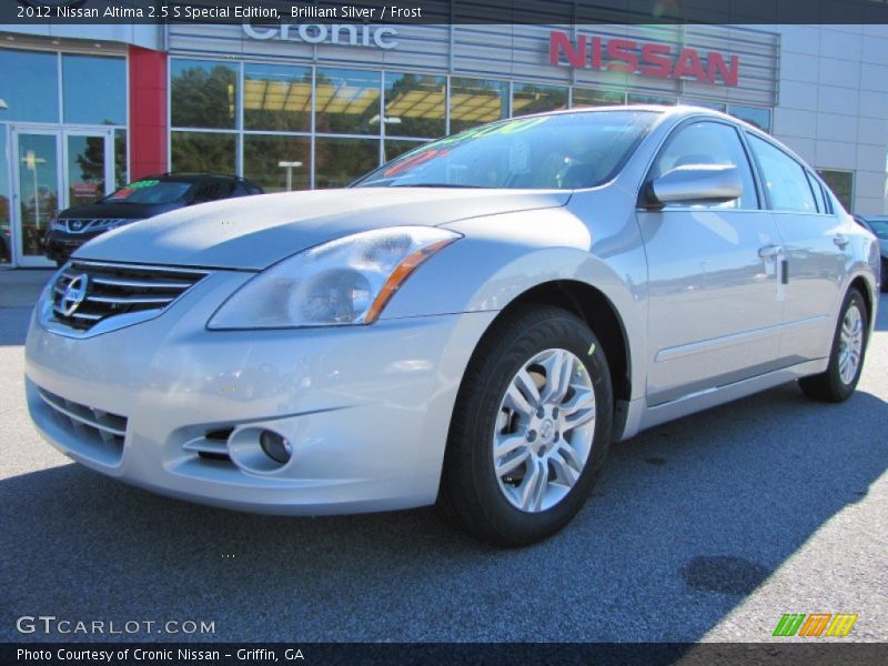 Brilliant Silver / Frost 2012 Nissan Altima 2.5 S Special Edition