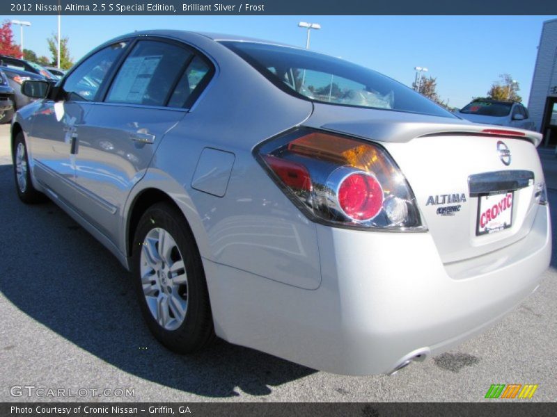 Brilliant Silver / Frost 2012 Nissan Altima 2.5 S Special Edition