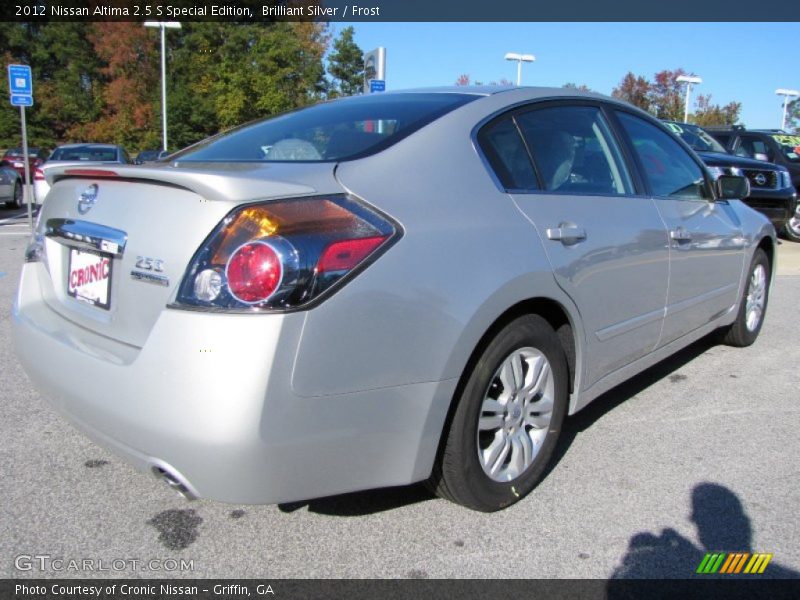 Brilliant Silver / Frost 2012 Nissan Altima 2.5 S Special Edition