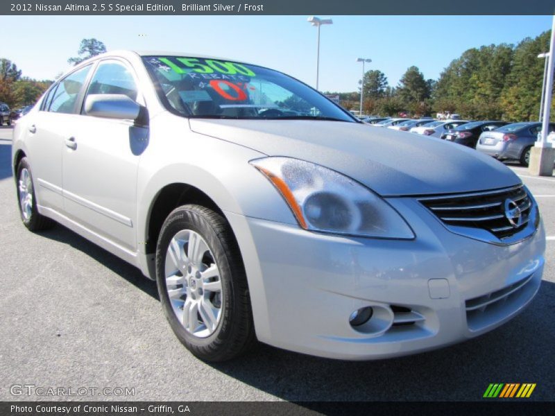 Brilliant Silver / Frost 2012 Nissan Altima 2.5 S Special Edition