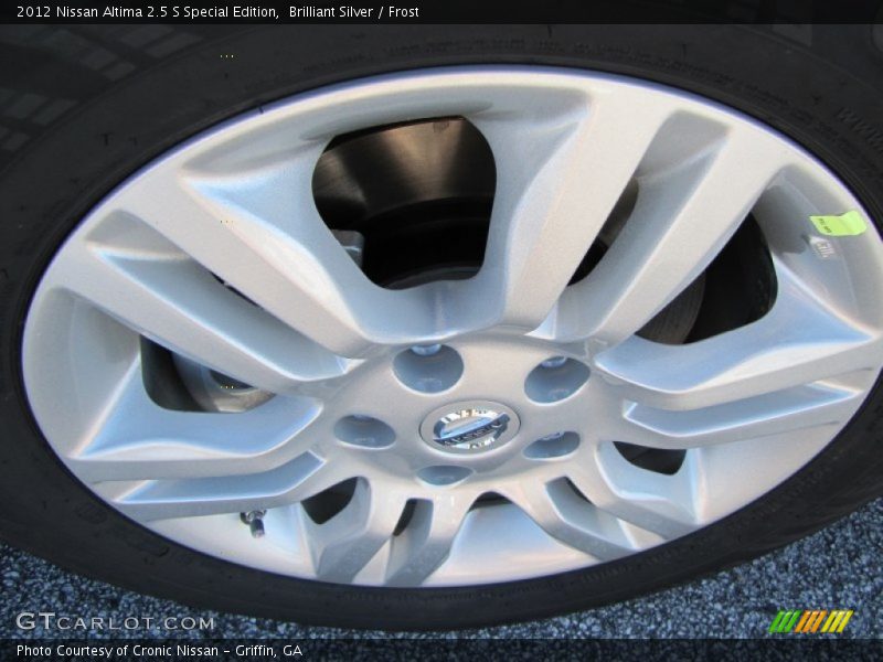 Brilliant Silver / Frost 2012 Nissan Altima 2.5 S Special Edition
