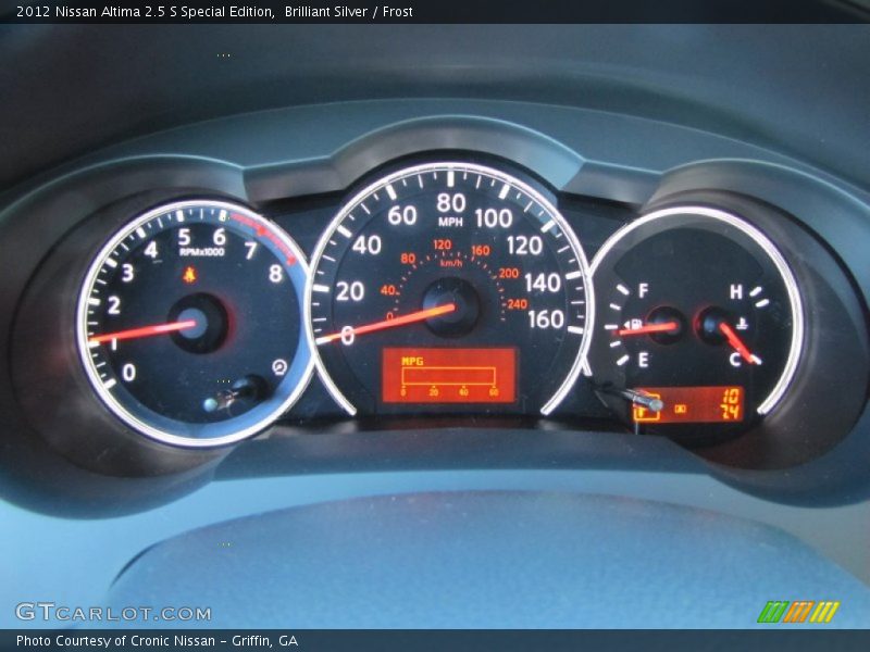  2012 Altima 2.5 S Special Edition 2.5 S Special Edition Gauges