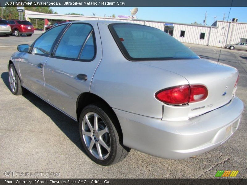 Ultra Silver Metallic / Medium Gray 2001 Chevrolet Cavalier Sedan