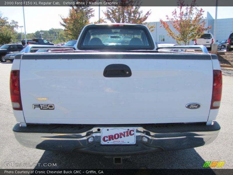 Oxford White / Medium Graphite 2000 Ford F150 XL Regular Cab
