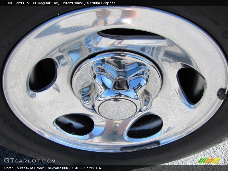 Oxford White / Medium Graphite 2000 Ford F150 XL Regular Cab