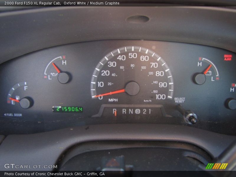  2000 F150 XL Regular Cab XL Regular Cab Gauges
