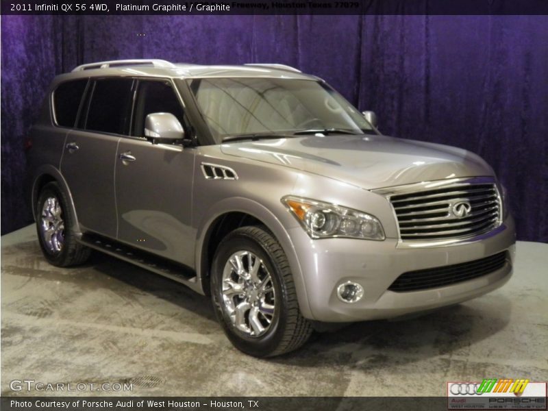 Platinum Graphite / Graphite 2011 Infiniti QX 56 4WD