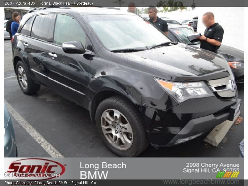 Formal Black Pearl / Bordeaux 2007 Acura MDX