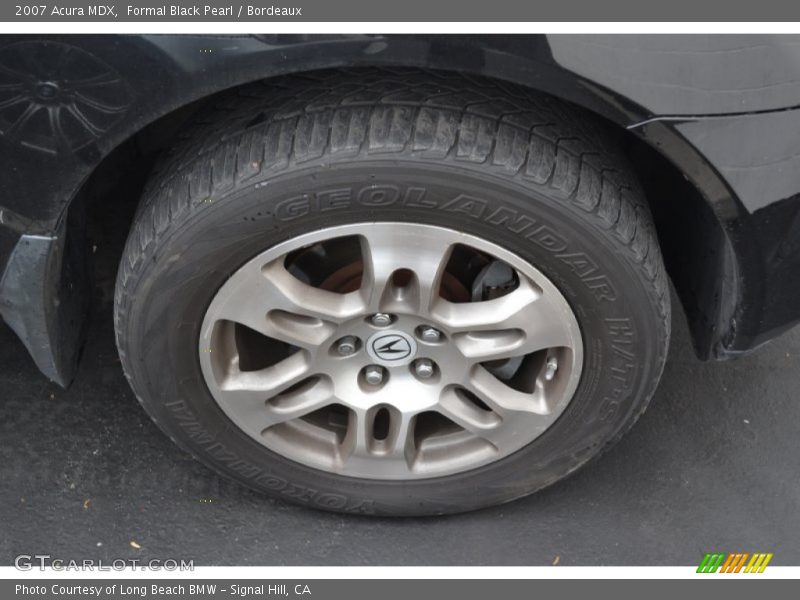 Formal Black Pearl / Bordeaux 2007 Acura MDX