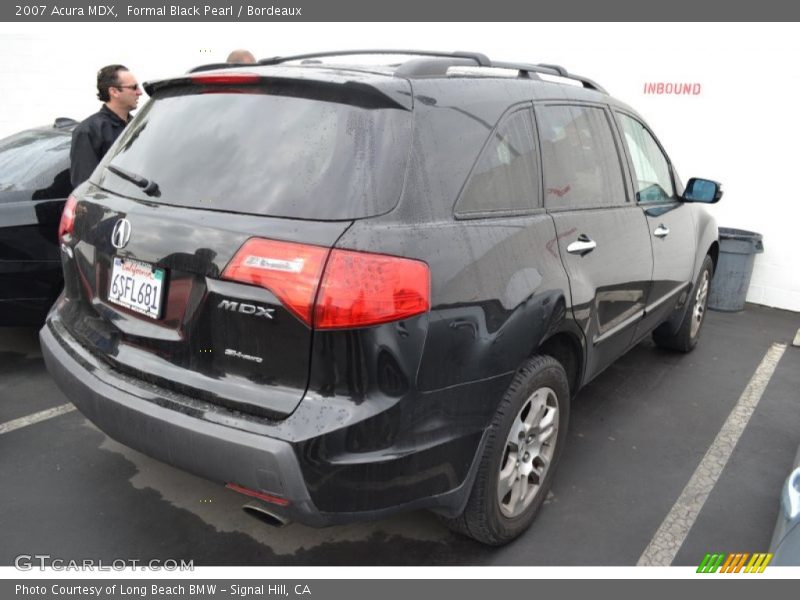 Formal Black Pearl / Bordeaux 2007 Acura MDX