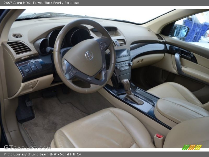 Formal Black Pearl / Bordeaux 2007 Acura MDX