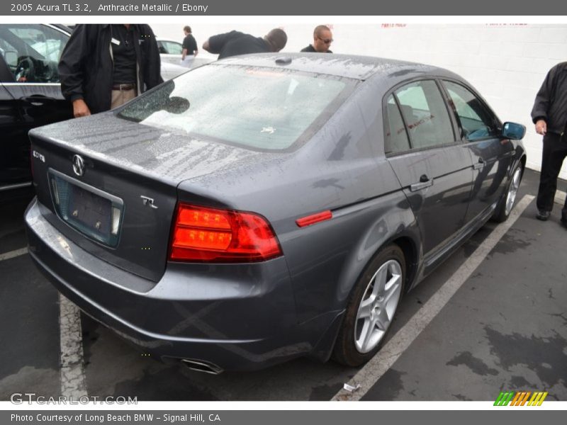 Anthracite Metallic / Ebony 2005 Acura TL 3.2