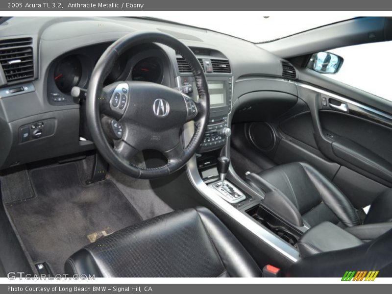 Anthracite Metallic / Ebony 2005 Acura TL 3.2