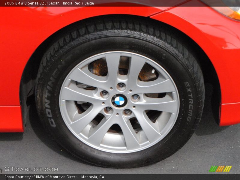 Imola Red / Beige 2006 BMW 3 Series 325i Sedan