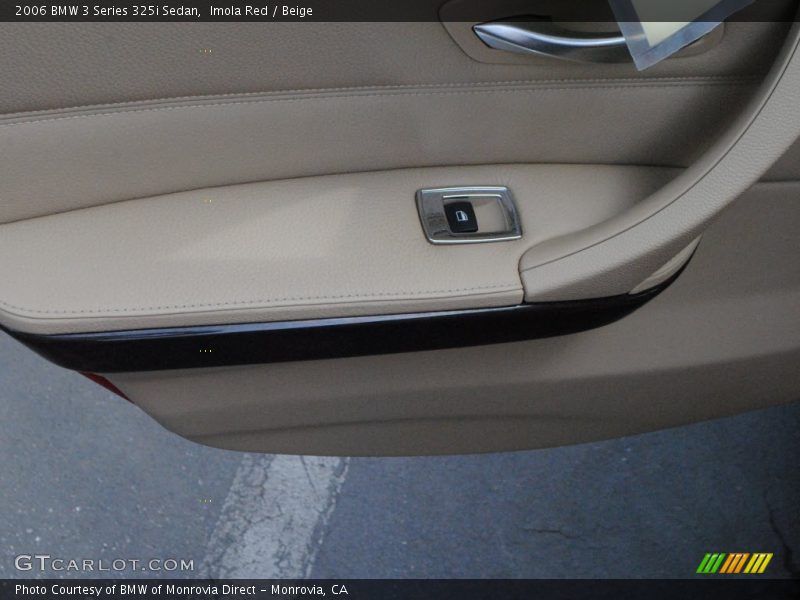 Imola Red / Beige 2006 BMW 3 Series 325i Sedan