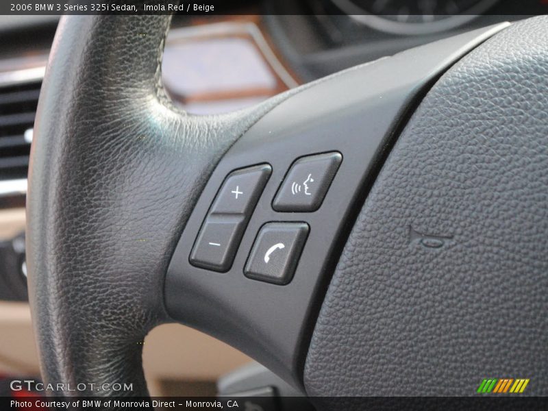 Imola Red / Beige 2006 BMW 3 Series 325i Sedan