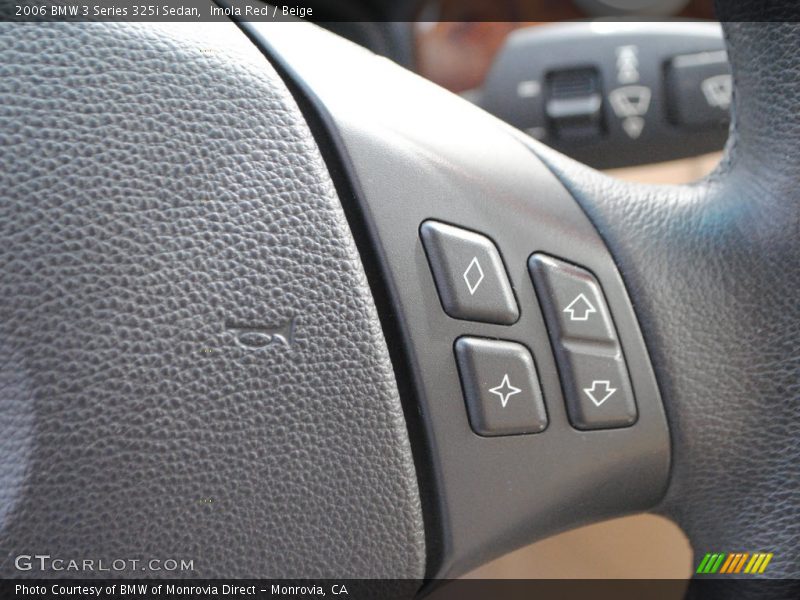 Imola Red / Beige 2006 BMW 3 Series 325i Sedan