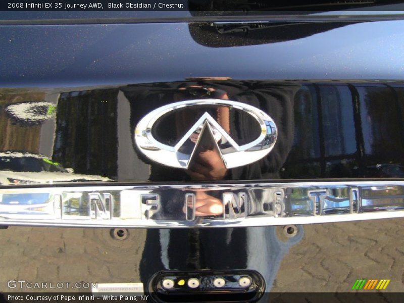Black Obsidian / Chestnut 2008 Infiniti EX 35 Journey AWD