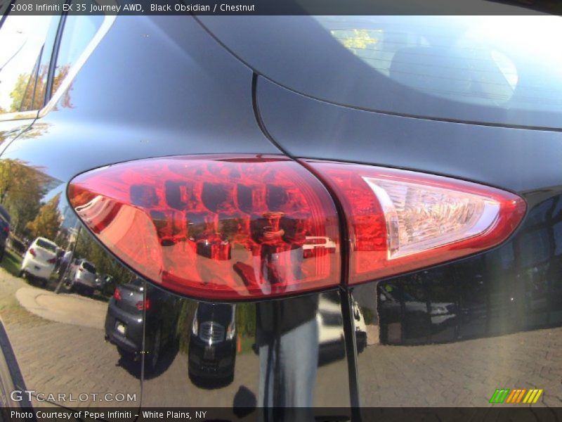 Black Obsidian / Chestnut 2008 Infiniti EX 35 Journey AWD