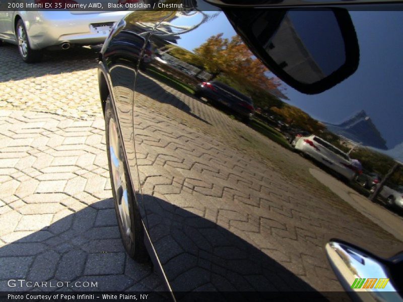 Black Obsidian / Chestnut 2008 Infiniti EX 35 Journey AWD