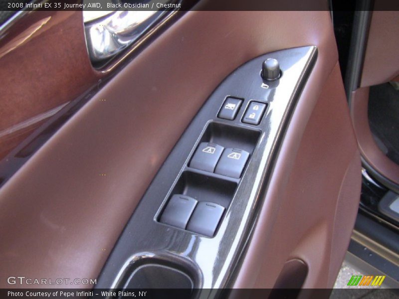 Black Obsidian / Chestnut 2008 Infiniti EX 35 Journey AWD