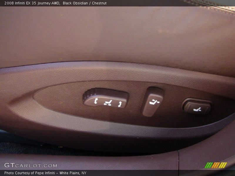 Black Obsidian / Chestnut 2008 Infiniti EX 35 Journey AWD