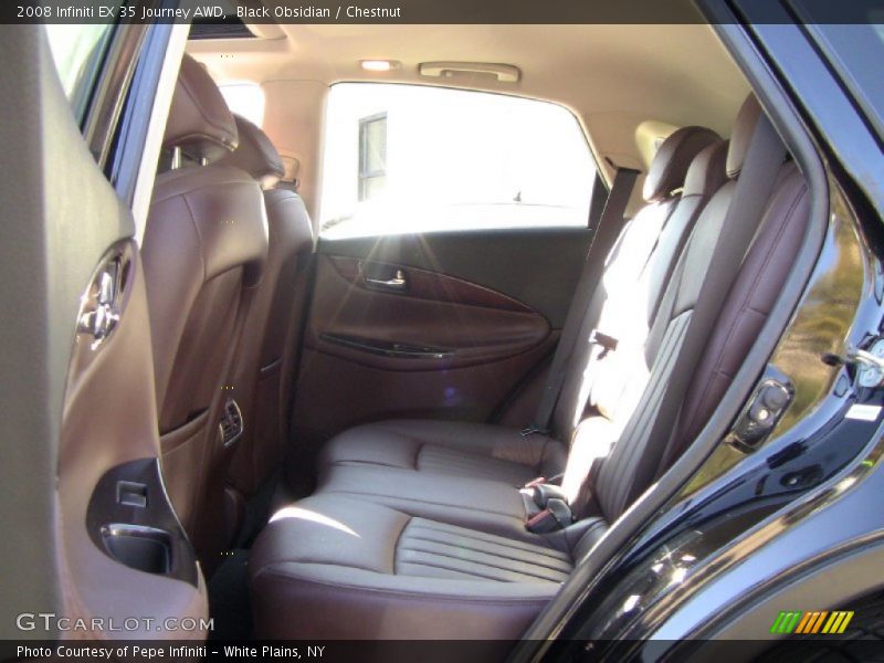 Black Obsidian / Chestnut 2008 Infiniti EX 35 Journey AWD