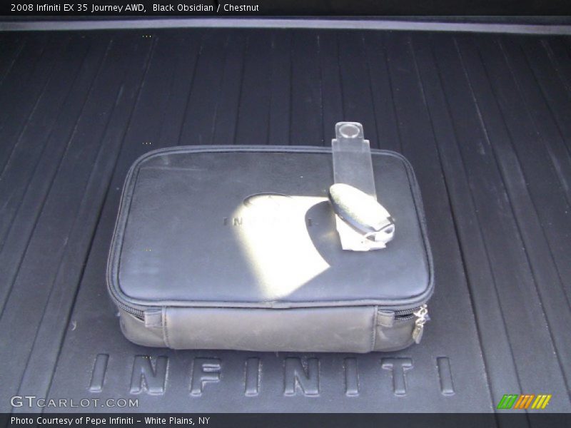 Black Obsidian / Chestnut 2008 Infiniti EX 35 Journey AWD