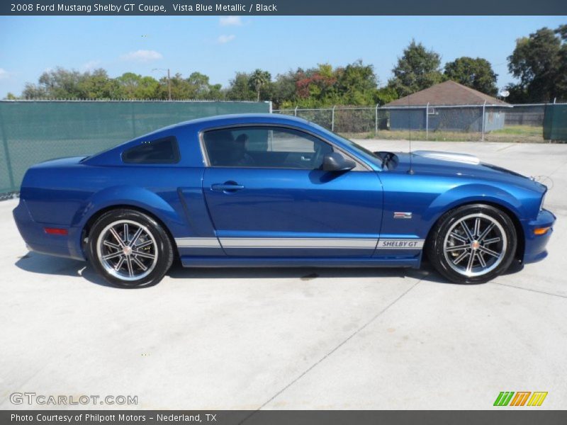  2008 Mustang Shelby GT Coupe Vista Blue Metallic