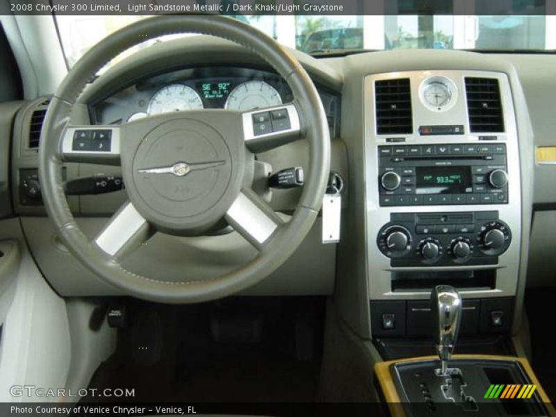 Light Sandstone Metallic / Dark Khaki/Light Graystone 2008 Chrysler 300 Limited