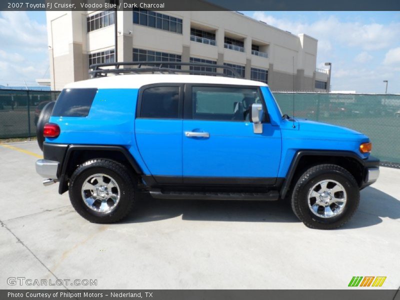 Voodoo Blue / Dark Charcoal 2007 Toyota FJ Cruiser